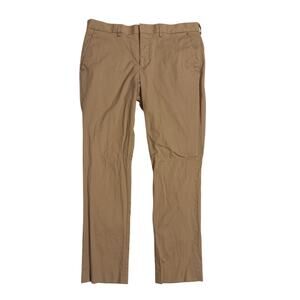 Express Men's Photographer Dress Pants 31x30 Slim Fit Tan Khaki